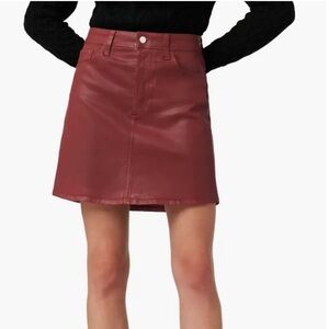 The Jessica Coated Miniskirt